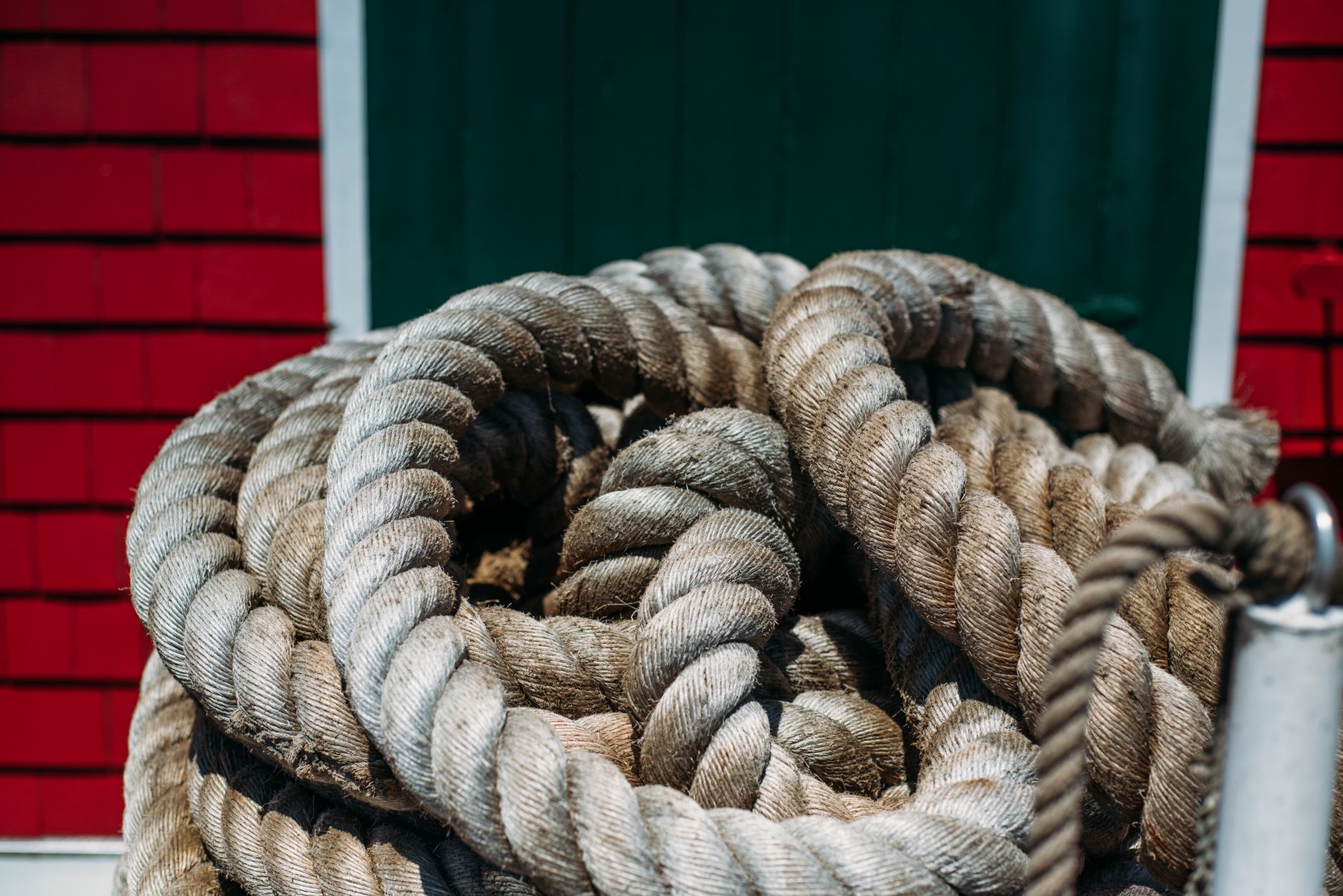 Hemp Rope Coil